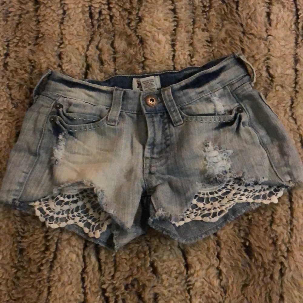 Jean shorts